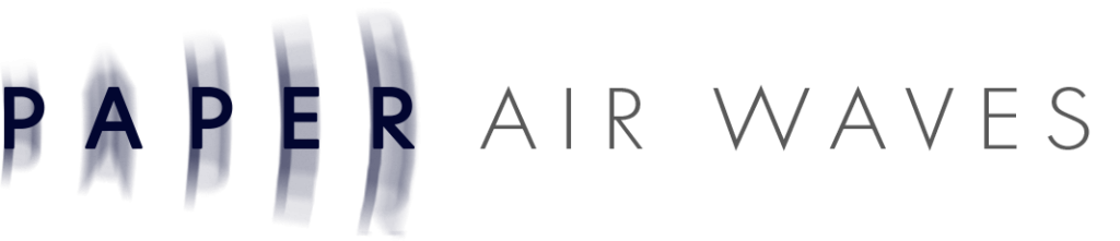 paper-air waves footer logo