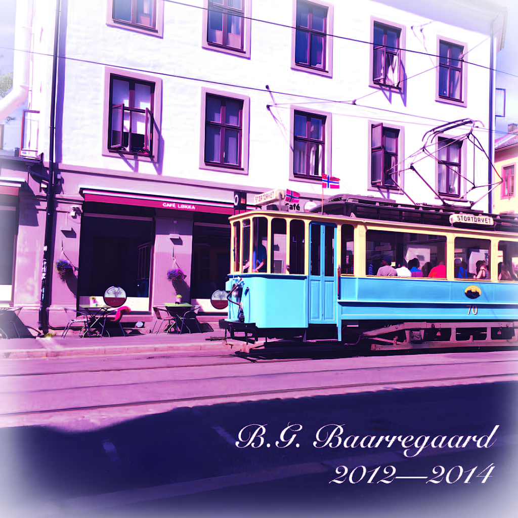 BG Baarregaard EP artwork for 2012 - 2014